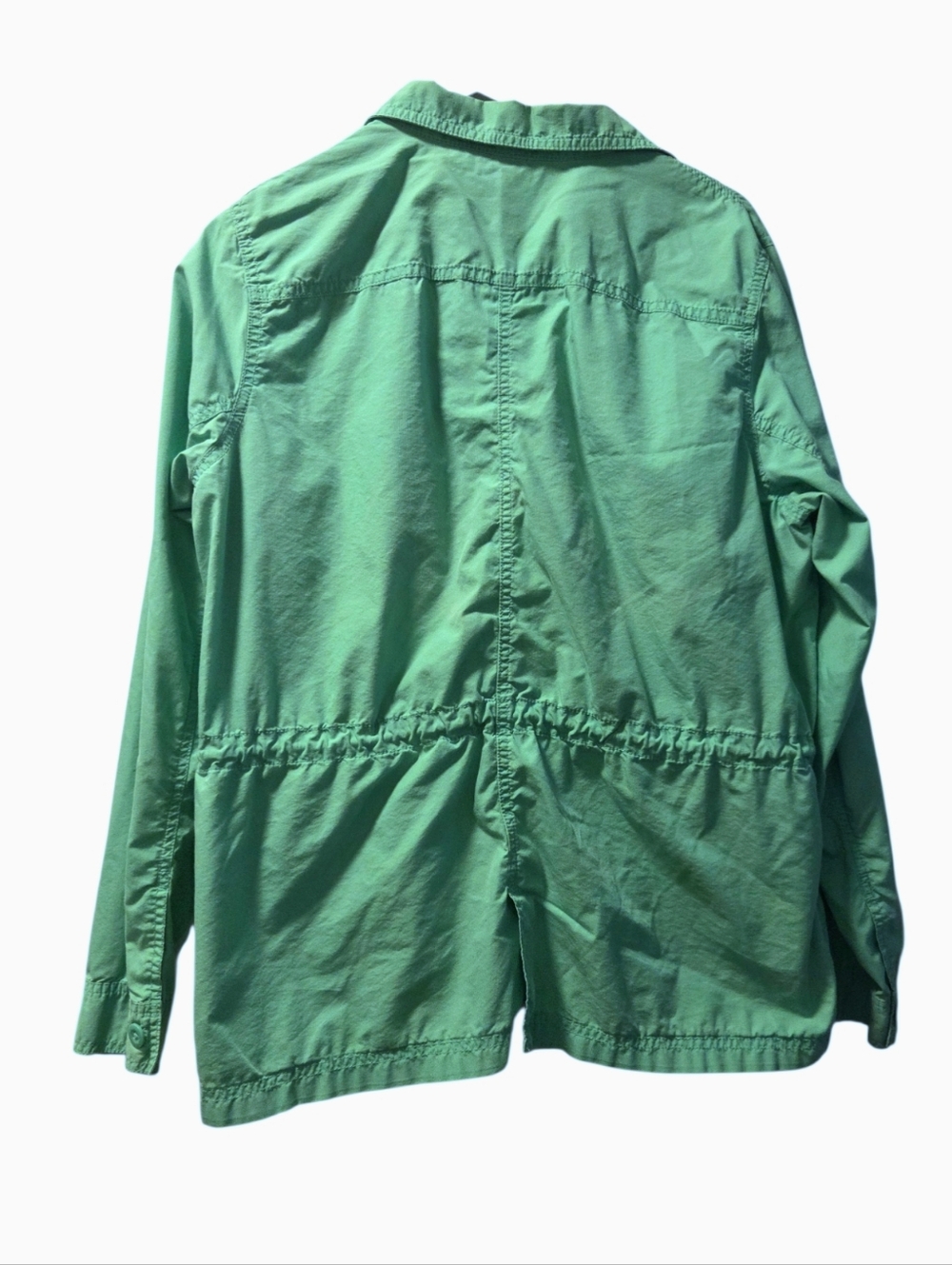 Eddie Bauer Women Utility Jacket Green Button Front XL‎ - Picture 3 of 6